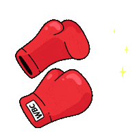 wbcboxinggiphy knockout boxing punch box Sticker