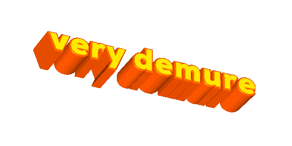 Demure Sticker by GIPHY News