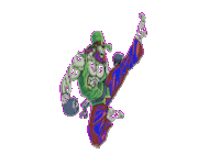 brannmanndan kickboxing leprechaun top ten wako Sticker