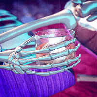 charlos_ music water home relax GIF