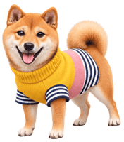 Shiba Inu Dog Gif Sticker by MISTER WOOF