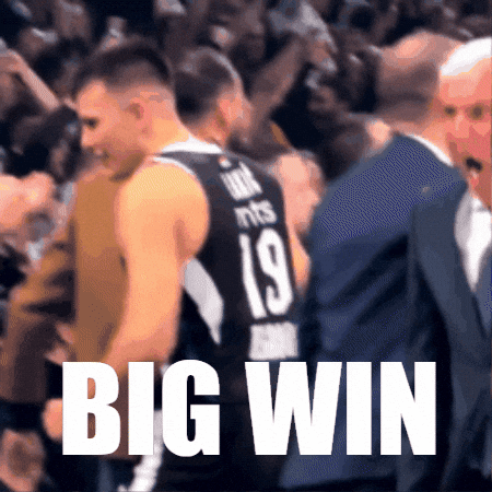 Zeljko Obradovic Celebration GIF by Basketball Club Partizan