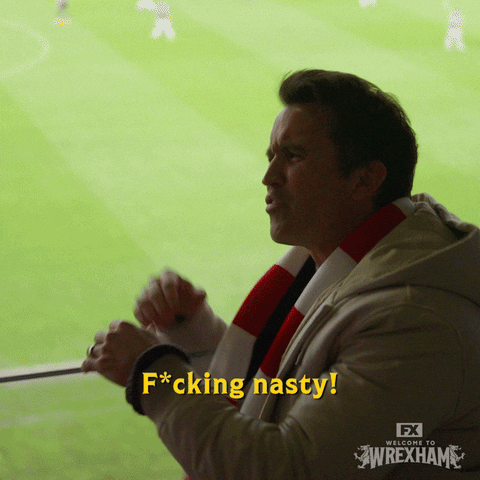 Rob Mcelhenney Eww GIF by Welcome to Wrexham