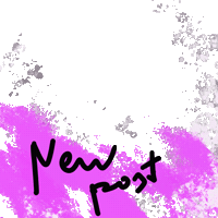 New Post Sticker