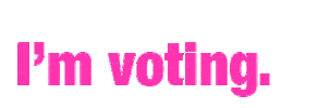 Voting Rock The Vote Sticker by TheVoterParty
