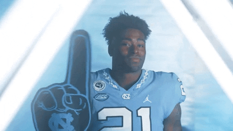 North Carolina Football GIF by UNC Tar Heels
