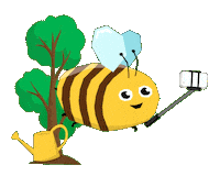 Méh Sticker by beeco