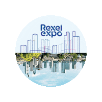 RexelExpo genie artisan electricite plombier Sticker