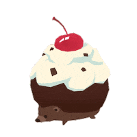 Hedgehog Forester Sticker