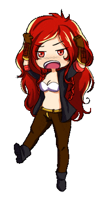 Lunime anime angry red games Sticker