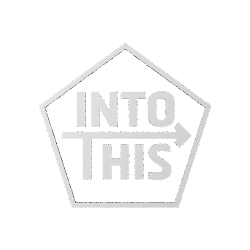 intothis giphyupload music logo arrow Sticker