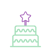 Happy Birthday Party Sticker by decochevre