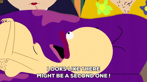 scared big gay al GIF by South Park 