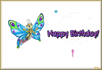 Happy Birthday Animated Card GIF