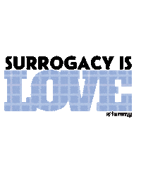 notmytummy surrogacy surrogate intended parent surrogacy journey Sticker