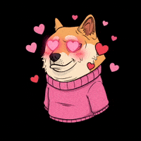 In Love Hearts GIF by Doge Pound