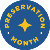 National Trust Circle Sticker by National Trust for Historic Preservation