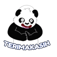 Terimakasih Sticker by Panda Auto Detailing