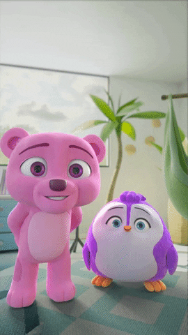 SqueakyAndRoy fun laugh laughing silly GIF