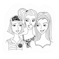 Best Friends Fun Sticker