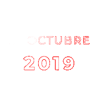 Octubre Fecha Sticker by Maori Race