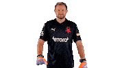 Proud Ondrej Kolar Sticker by SK Slavia Praha