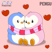 I Love You Hug GIF by Pudgy Penguins