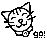 Cat Sticker by GO! SOLUTIONS