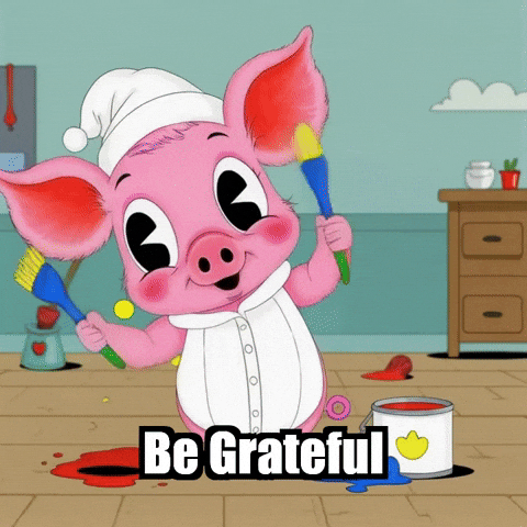 Gratitude Mindfulness GIF by The Pigasso