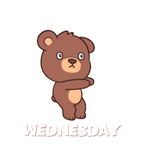 Teddy Bear Smile Sticker by BEARISH