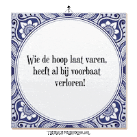 Humor Hoop Sticker by Tegelspreuken.nl