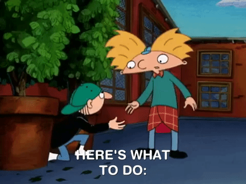 hey arnold nicksplat GIF