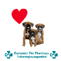Boxerdog Sticker by Europeanpetpharmacy