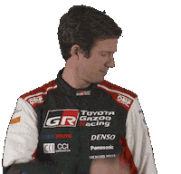 Sebastien Ogier Toyota Sticker by FIA World Rally Championship