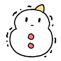 Snow Snowman Sticker