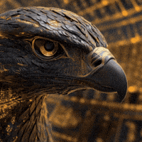 Gold And Black Golden Eyes GIF by Preneura