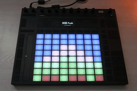 NicJulesMusic giphygifmaker sunset mountain beat GIF