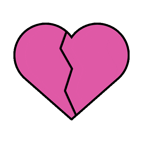 Break Up Love Sticker