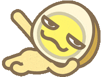 egg Sticker by miluegg