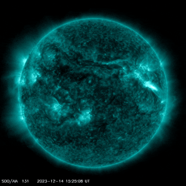 ViaDiplomacy giphyupload nasa the sun solar flare GIF