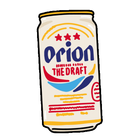 Lager Beer Can Sticker by Orion