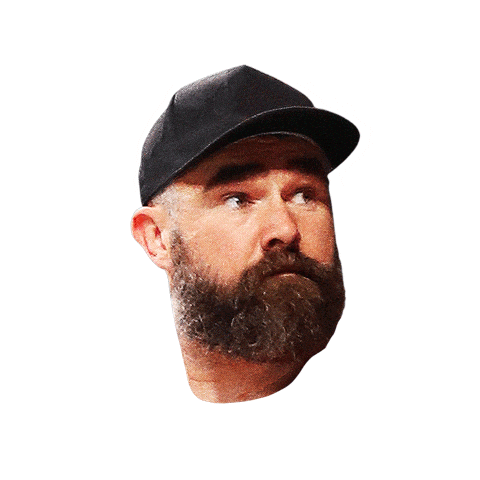 newheightshow giphyupload jason kelce new heights kelce brothers Sticker