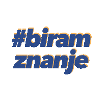 Biramznanje Sticker by Kemija FPMOZ