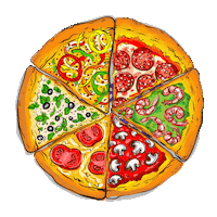 Pizza Comida Sticker by Getir