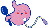Stomach Tummy Sticker by Compleat