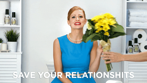 flowers relationship GIF by Poo~Pourri