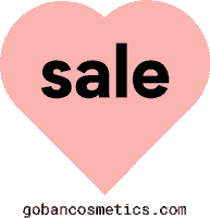 Sale Discount Sticker by GOBAN Cosmetics