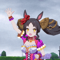 Waving Uma Musume Pretty Derby GIF