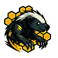 Honey Print Sticker by TEXSIB
