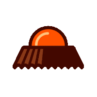 Peanut Butter Chocolate Sticker by Reese's